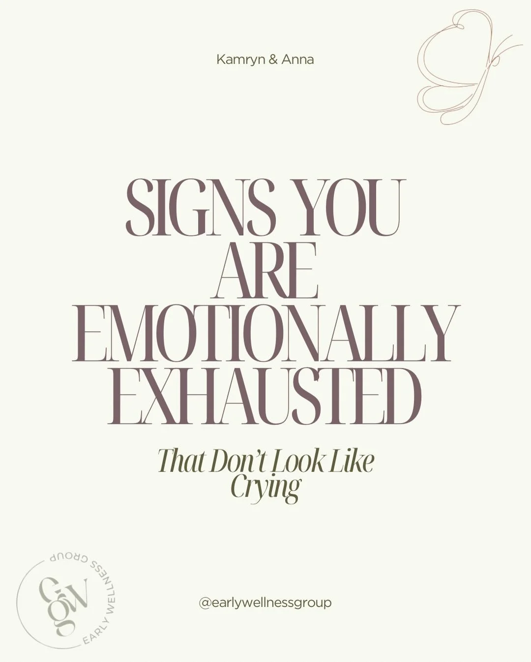 Emotional exhaustion doesn&rsquo;t always show up as tears, sometimes it hides in the quieter places.

You might notice yourself zoning out more often, snapping at little things, feeling disconnected from people you care about, or struggling to make 