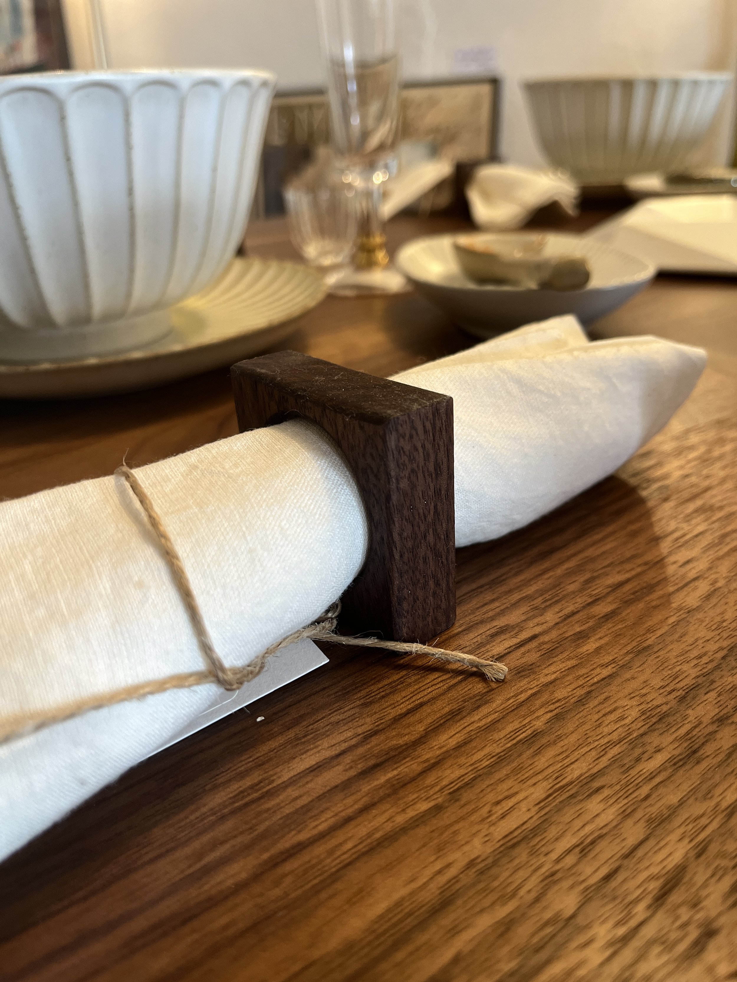 Schooner Creek Designs Wooden Napkin Ring