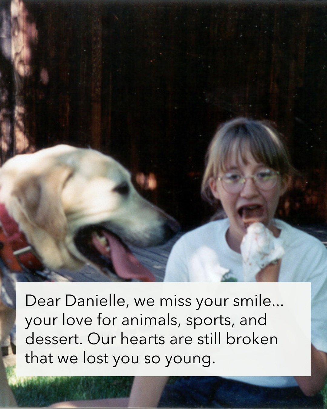 Migraine takes so much from people, but today, you get to give something back.

Donate $5 in Danielle&rsquo;s honor, and you can help someone access free migraine programs that truly change lives. 💟

If you can&rsquo;t donate, sharing this post is j