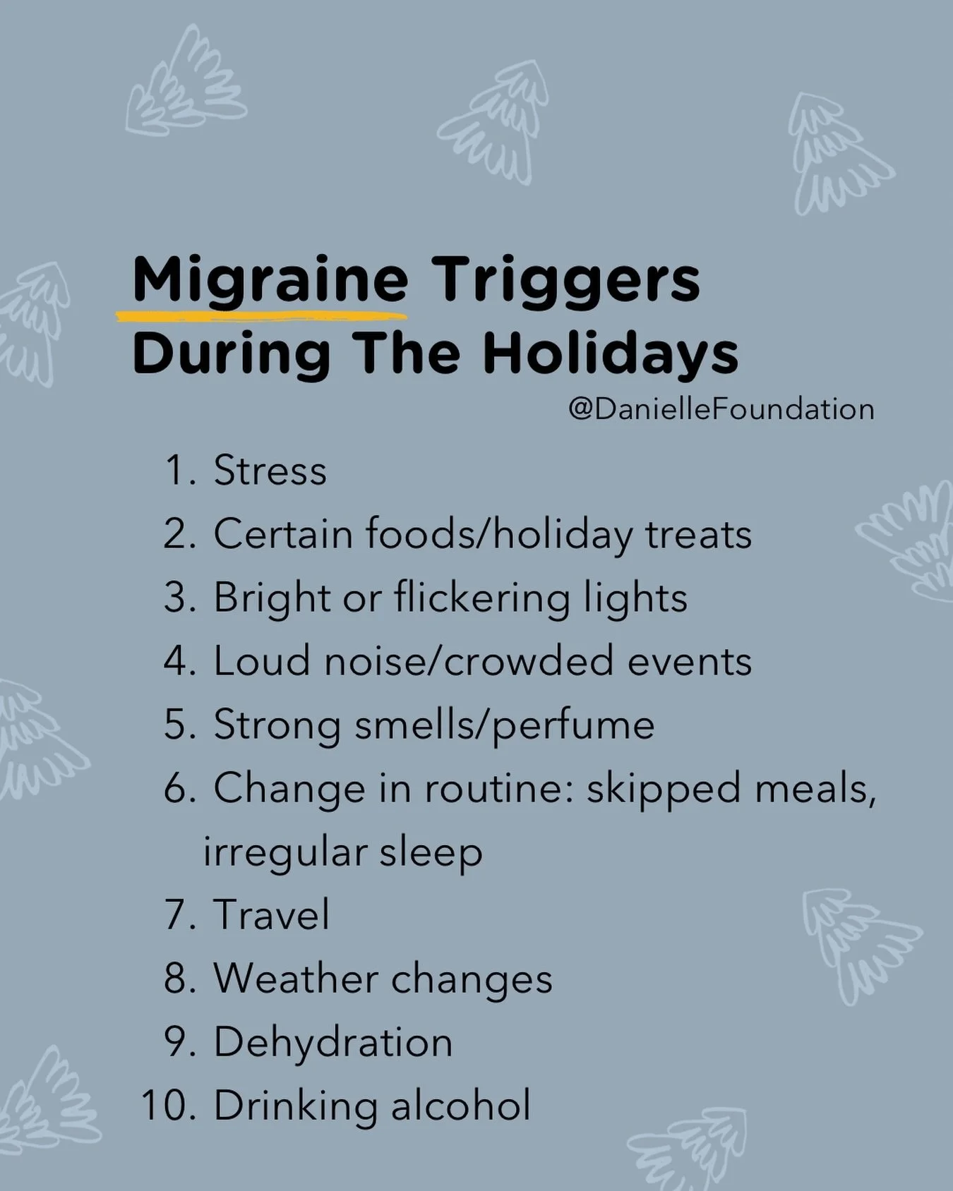 It&rsquo;s not just stress.
It&rsquo;s the lights, the noise, the schedule changes, the smells, the skipped meals, the pressure to &ldquo;push through.&rdquo;

Holiday joy can come with hidden triggers, and you&rsquo;re not imagining it.

💬 What&rsq