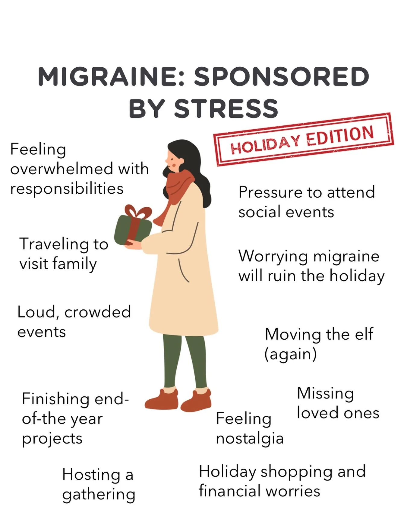 Which one hits you the hardest this time of year?

#migraine #chronicmigraine #migraineawareness