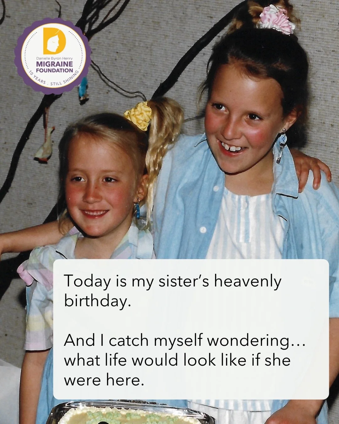 Today is Danielle&rsquo;s birthday, and it always brings a mix of love and reflection. I find myself thinking about the life she would have had and the moments that should have been hers.

What stays with me most is how much light she brought into th