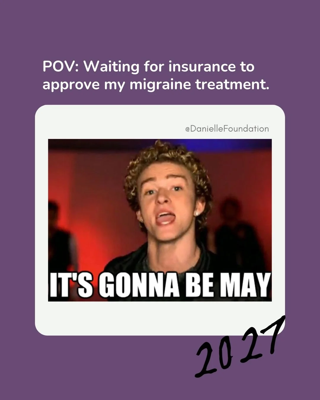 At this rate, May of what year do you think we&rsquo;ll finally get a cure for migraine? 🤔