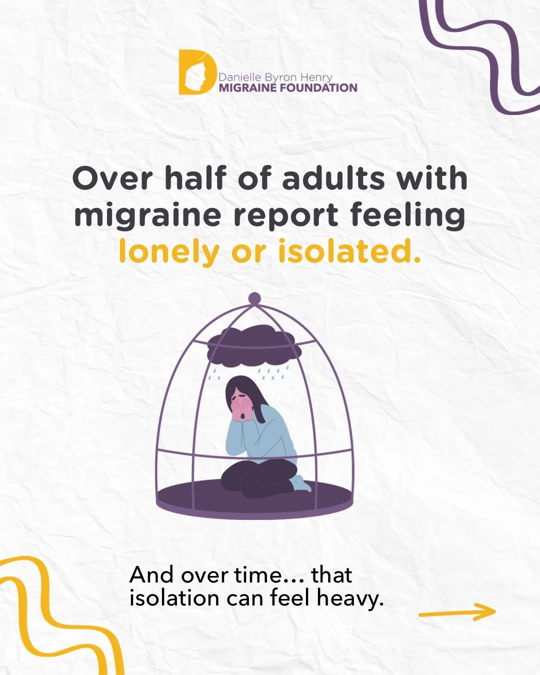NEW! 🎉 We&rsquo;re launching a free virtual Migraine Management Support Group!

A safe space to connect with people who truly understand living with migraine and learn practical tools to help you navigate it.

🗓️ Meets the 1st Wednesday of every mo