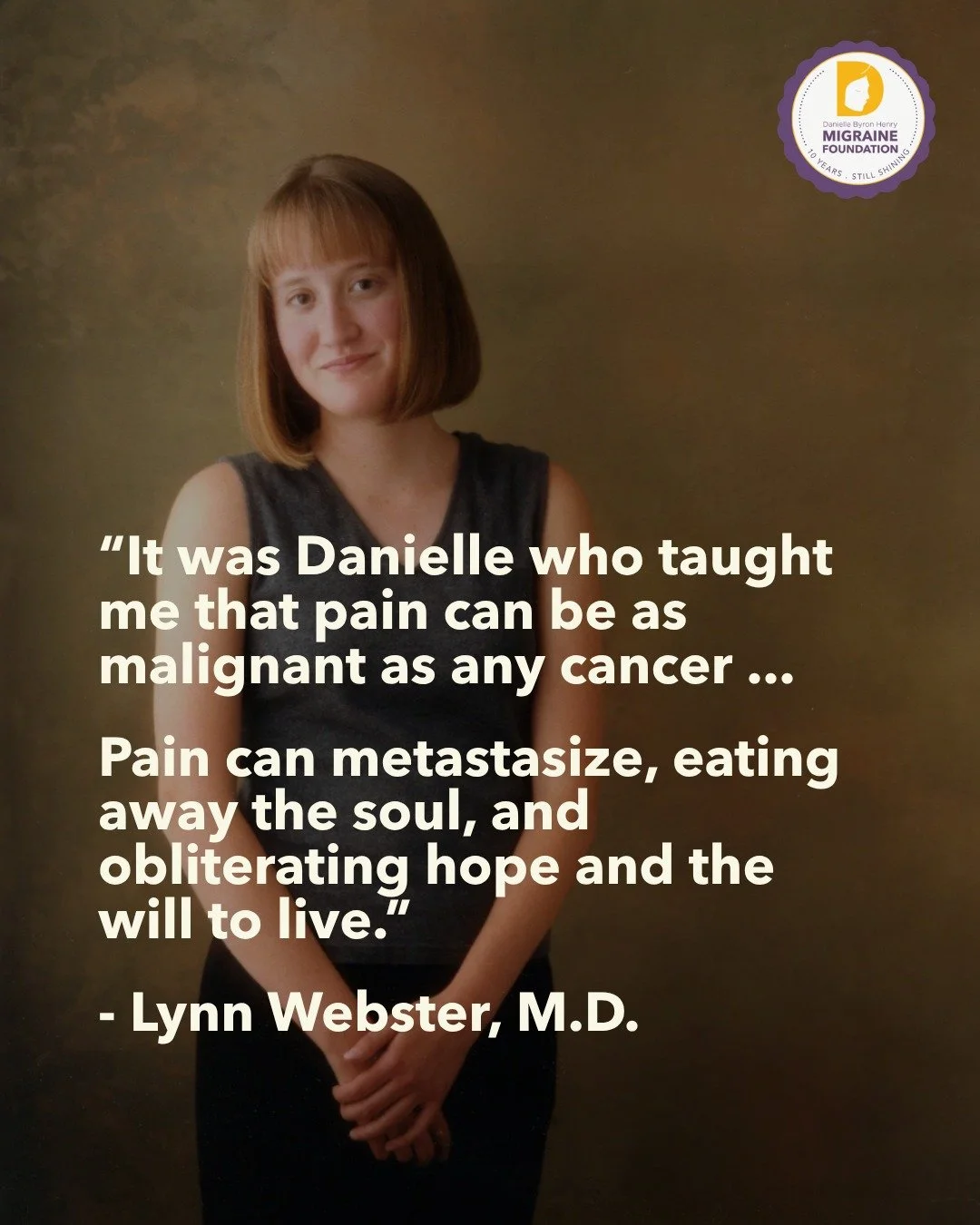 People underestimate what relentless pain can do to a human being. 

Most people think of pain as something you feel. But over time, pain can become something that shapes how a person lives, what they believe is possible, and how they see their futur