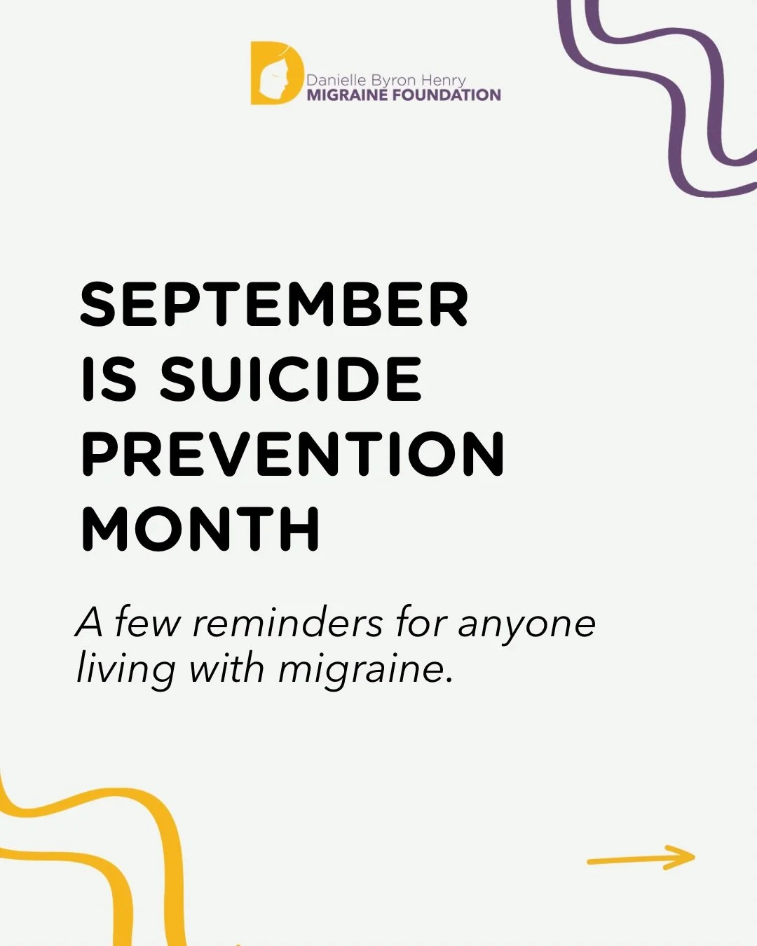 If migraine feels too heavy to carry alone, you don&rsquo;t have to. 

Our FREE peer-to-peer Migraine Management Support Group connects you with people who understand. COMMENT GROUP. 

If you are in crisis or thinking about suicide, call or text 988 
