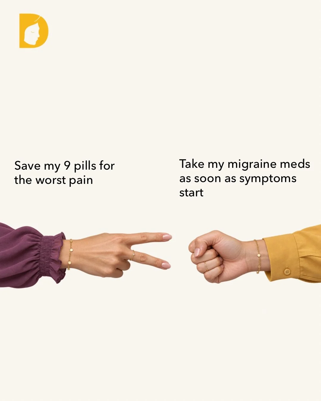 Living with migraine means making choices that don&rsquo;t always have an obvious answer. Do you rest on a good day or try to get everything done? It depends on the day, how you feel, and what you&rsquo;re tired of missing. Having to think through al