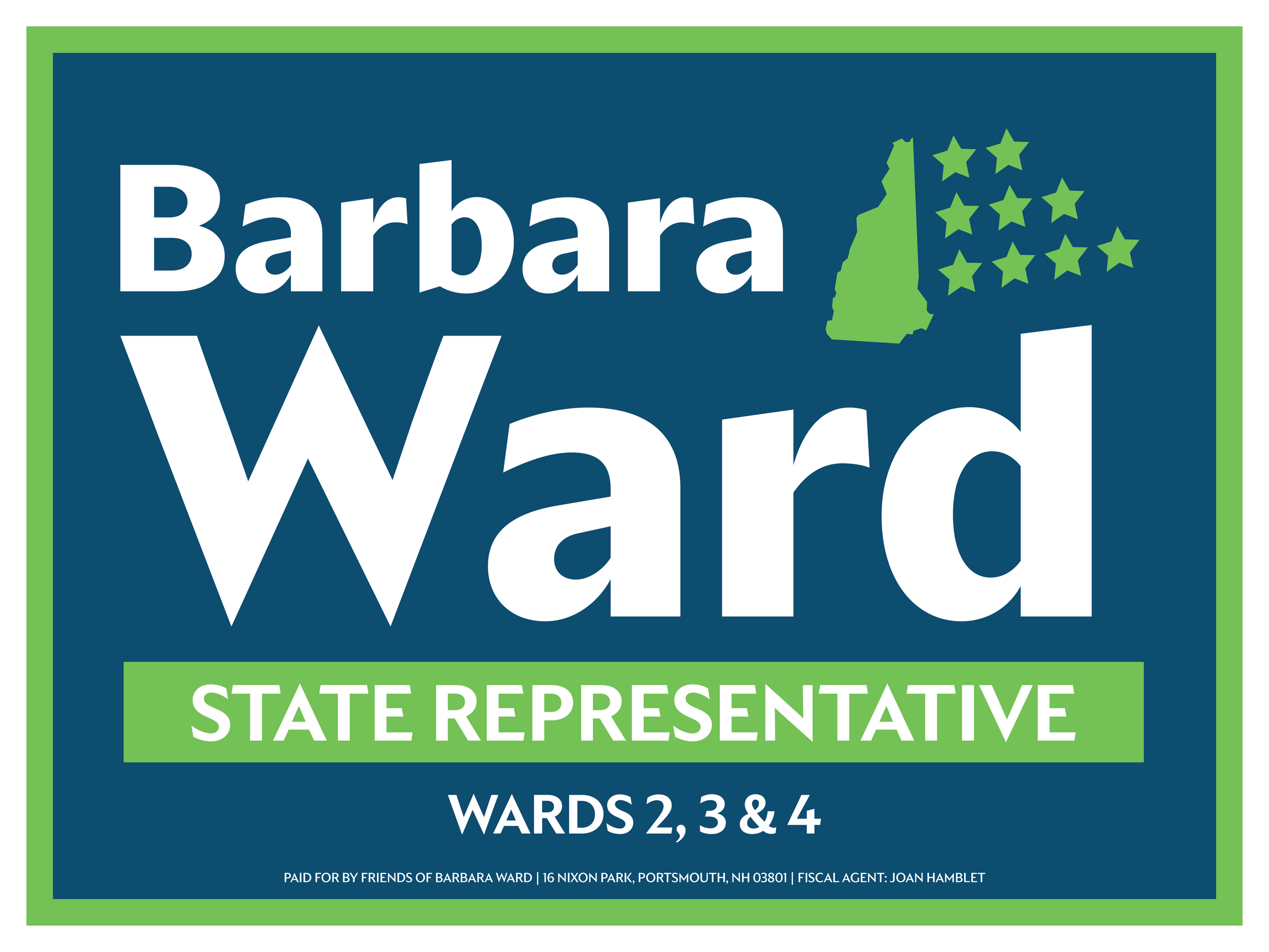 Barbara Ward for State Rep