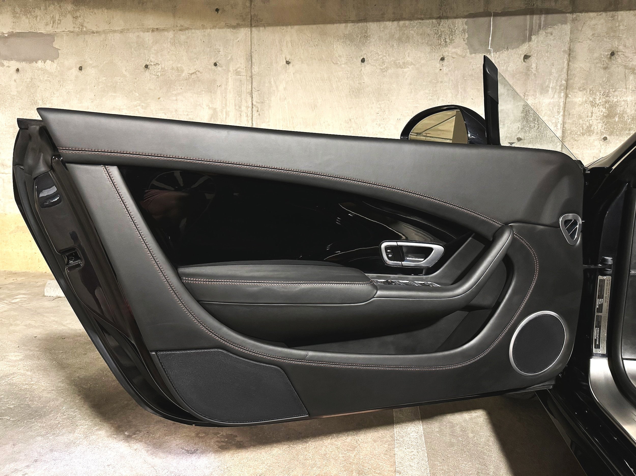 Piano Black Veneer Veneer Door and Rear Quarter Inserts