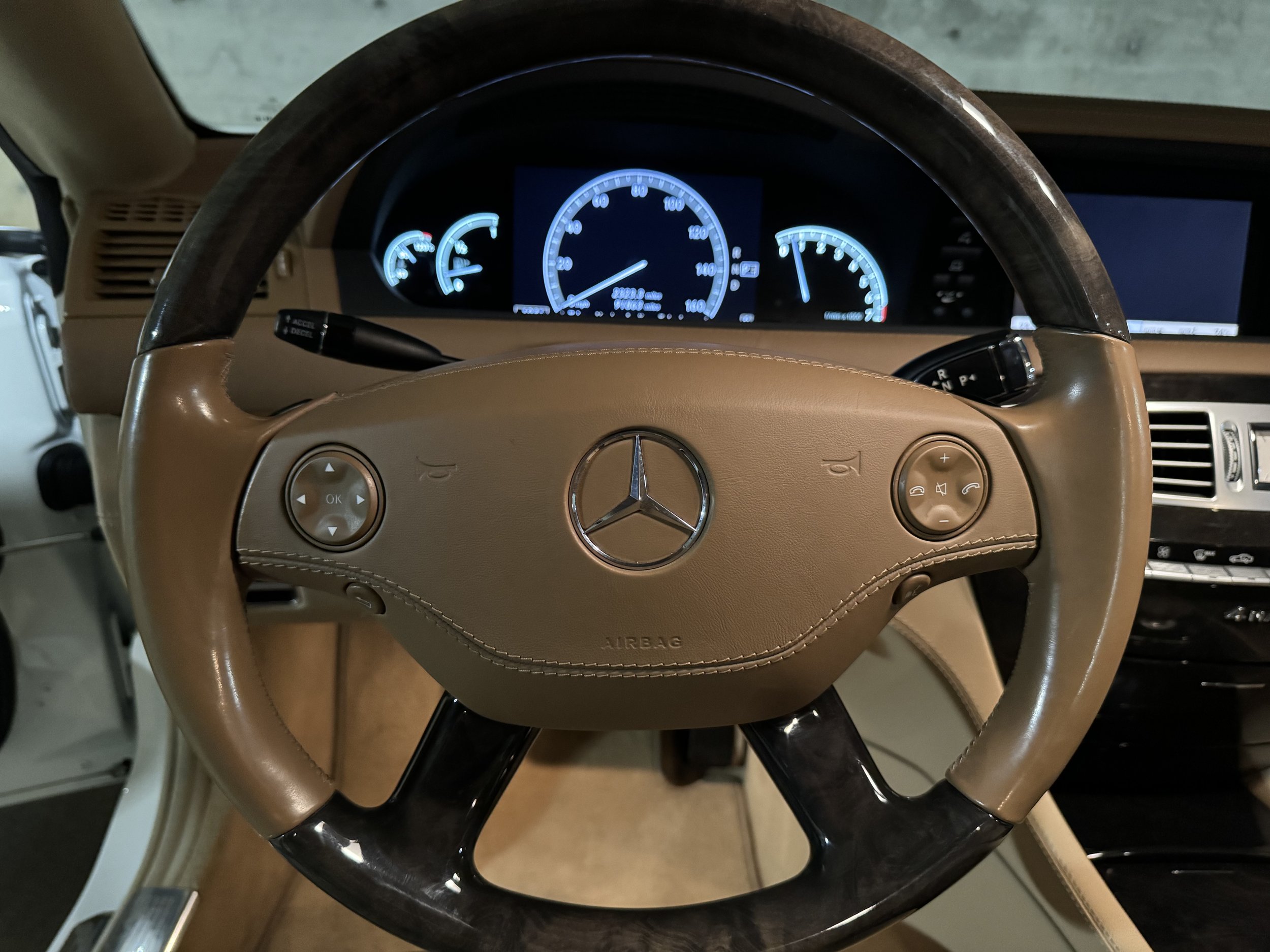 Wood Steering Wheel