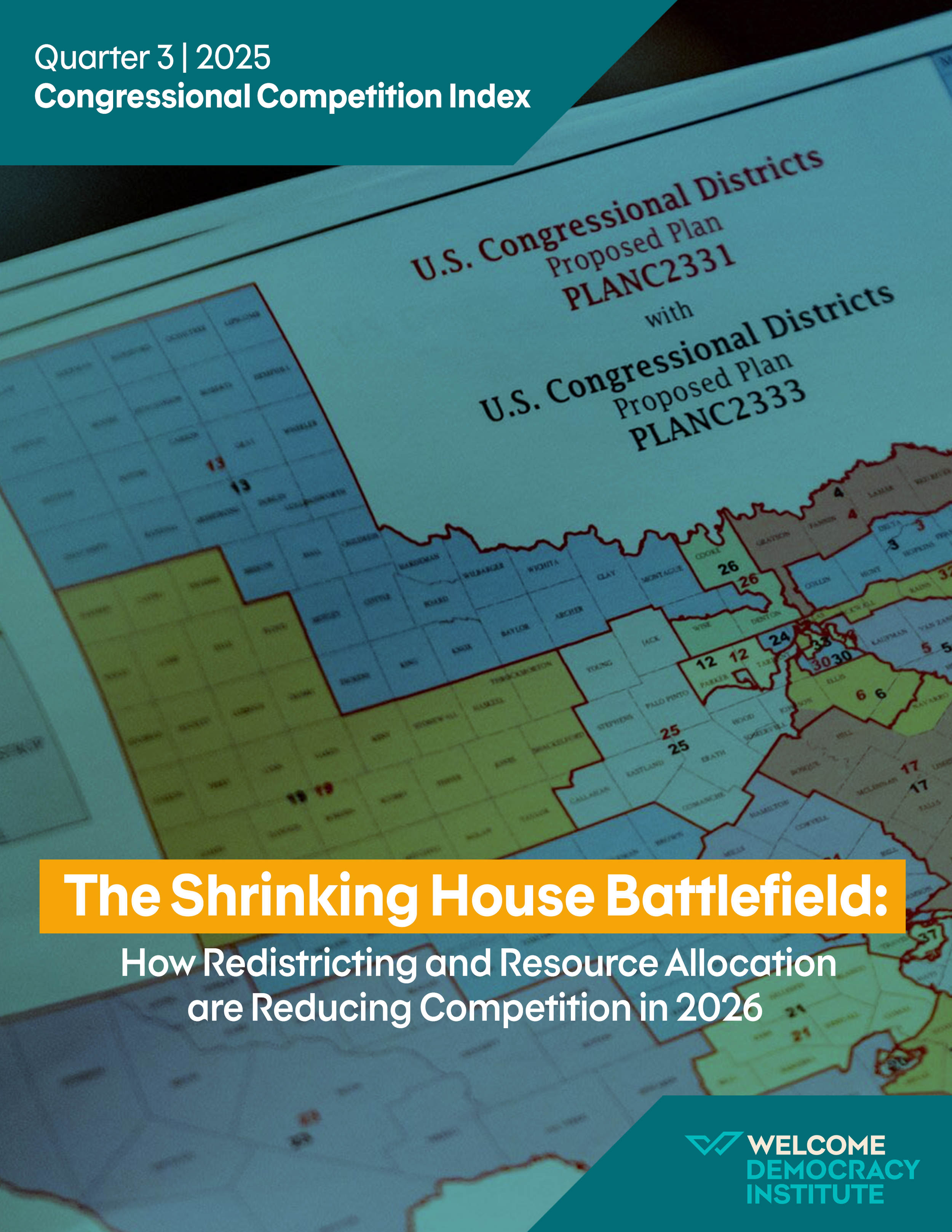 The Shrinking House Battlefield: How Redistricting and Resource Allocation are Reducing Competition in 2026