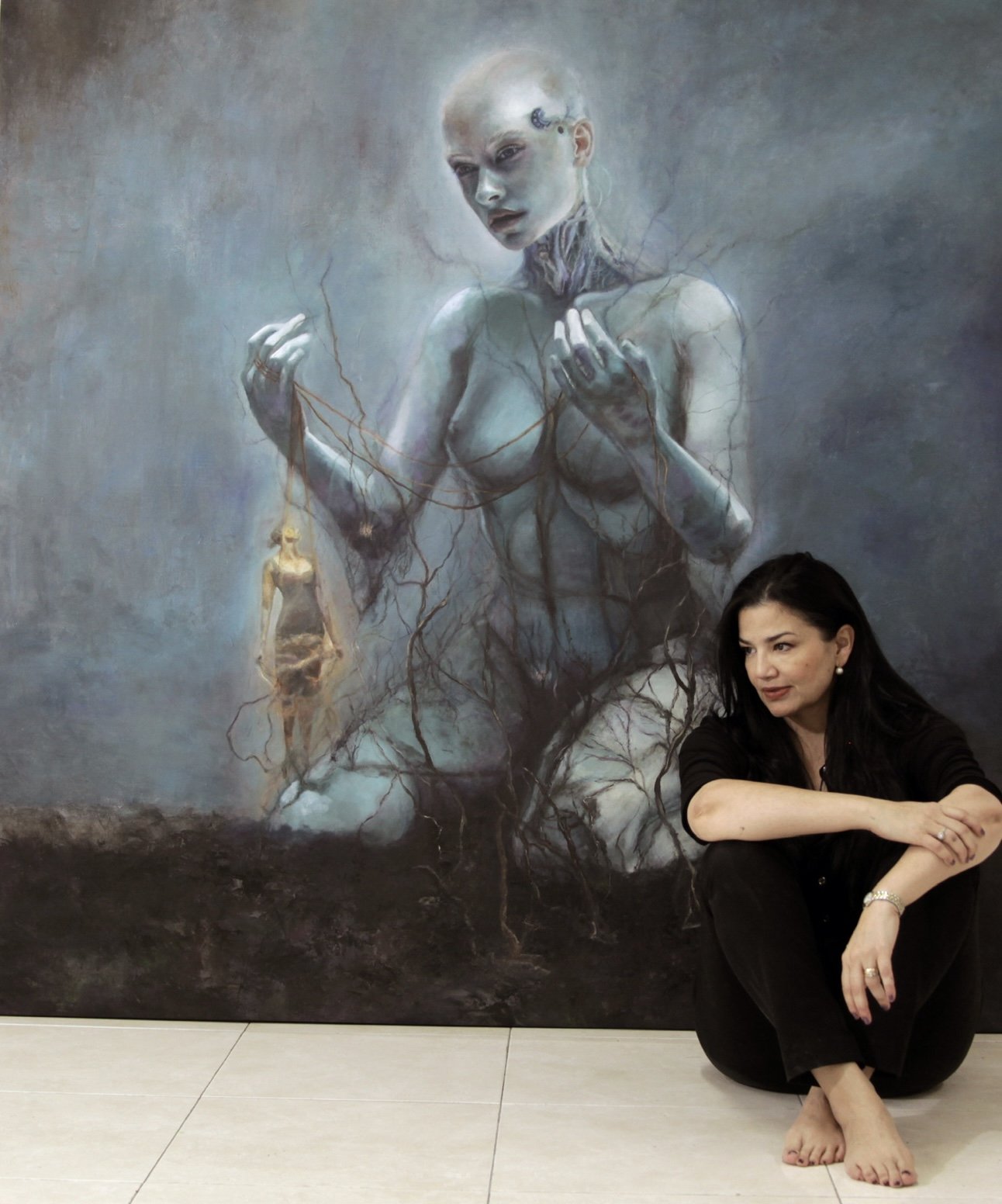 Opera Prima Art Exhibition in Miami Fl. showcasing Alejandra Luna