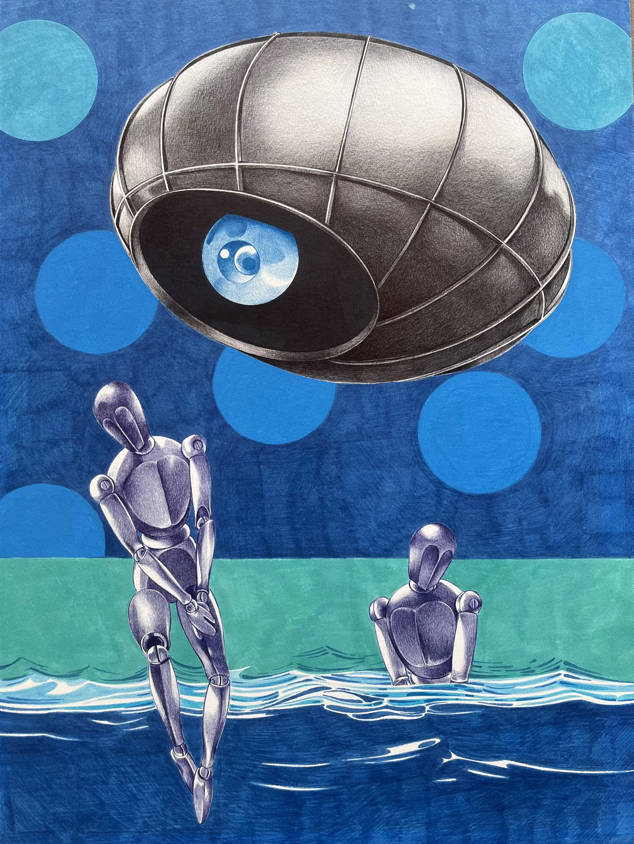 Series "Viajes del Héroe" by artist Abraham Macińeiras