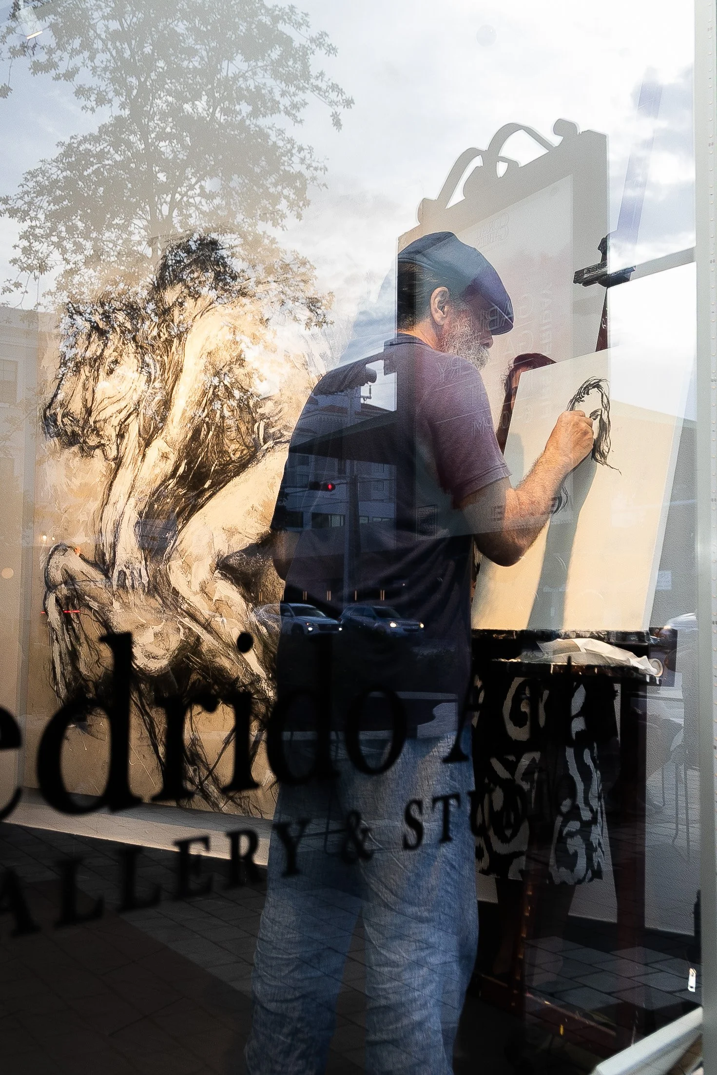 Alejandro Fuentes live painting
