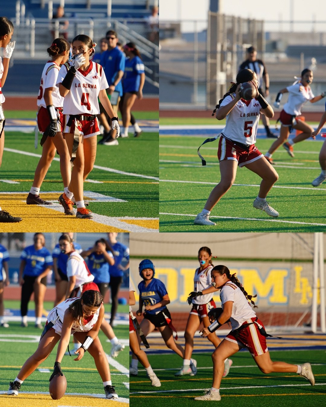 Lancers don&rsquo;t play&hellip;they dominate 🏈 
@lshsgirlsflagfootball 
@lasernaathletics 
JV Flag W1 Vs La Mirada