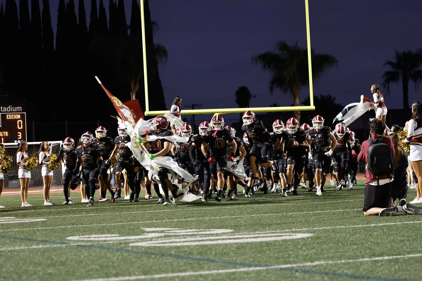 Friday night was a movie&hellip;. 
@lasernahsfootball #wearels