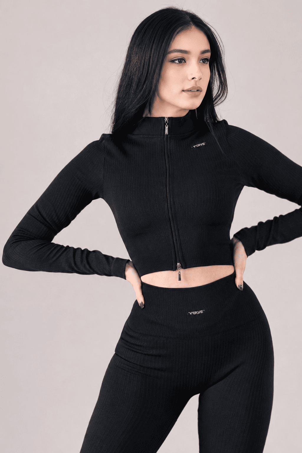 Chamarra Deportiva Jet Black