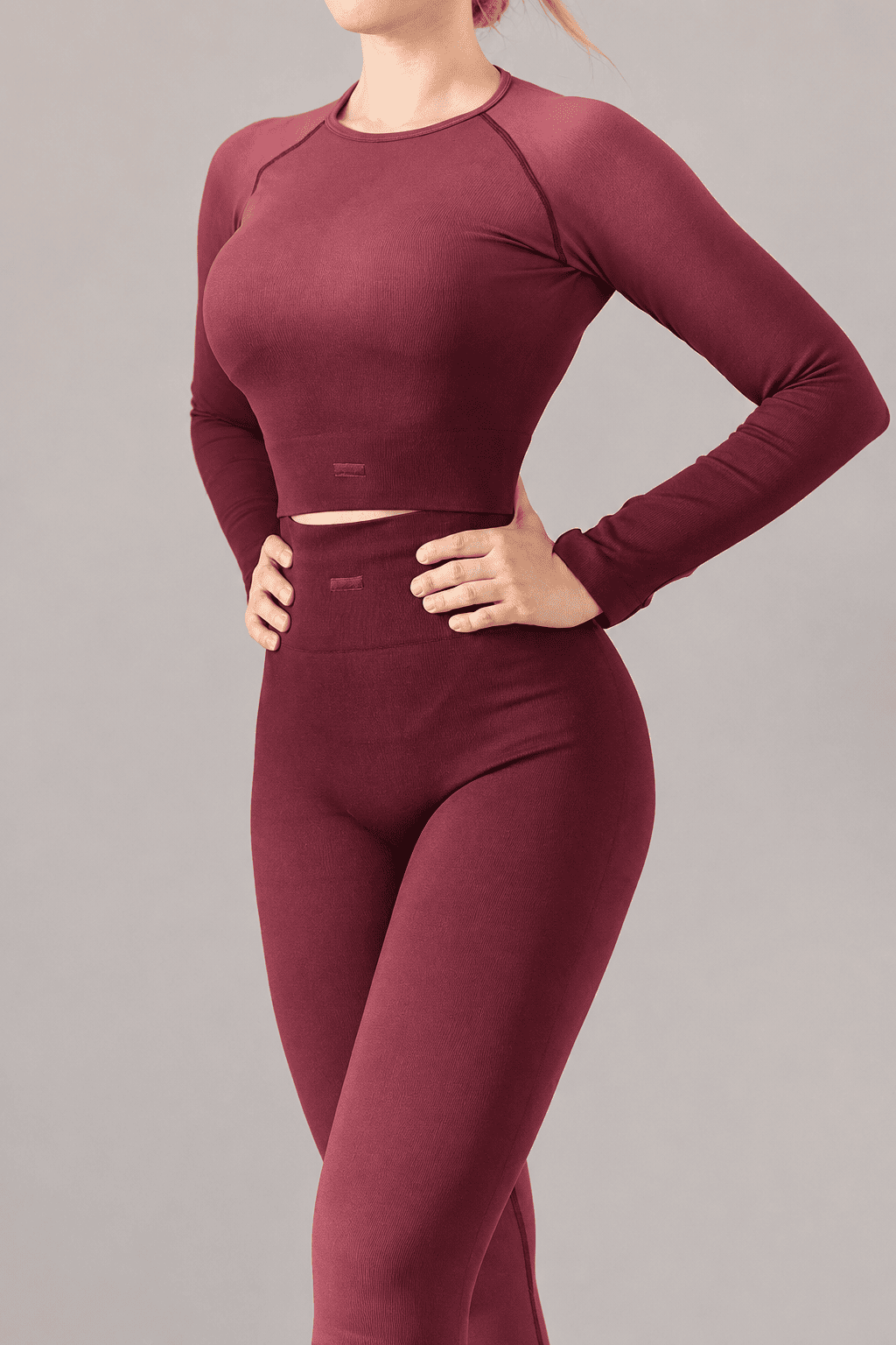 Top Deportivo Red Bordeaux