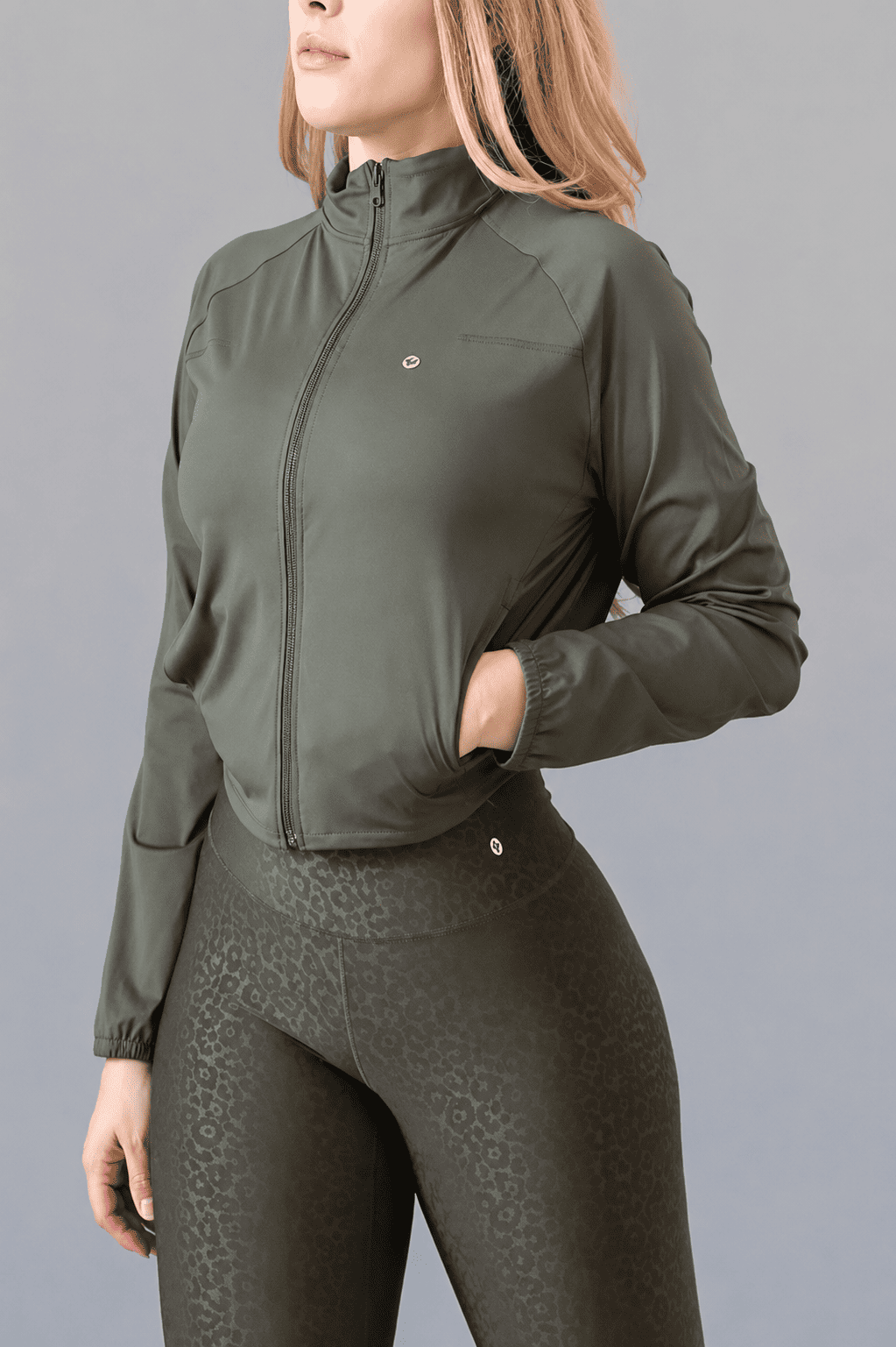 Chamarra Deportiva Olive Terrain