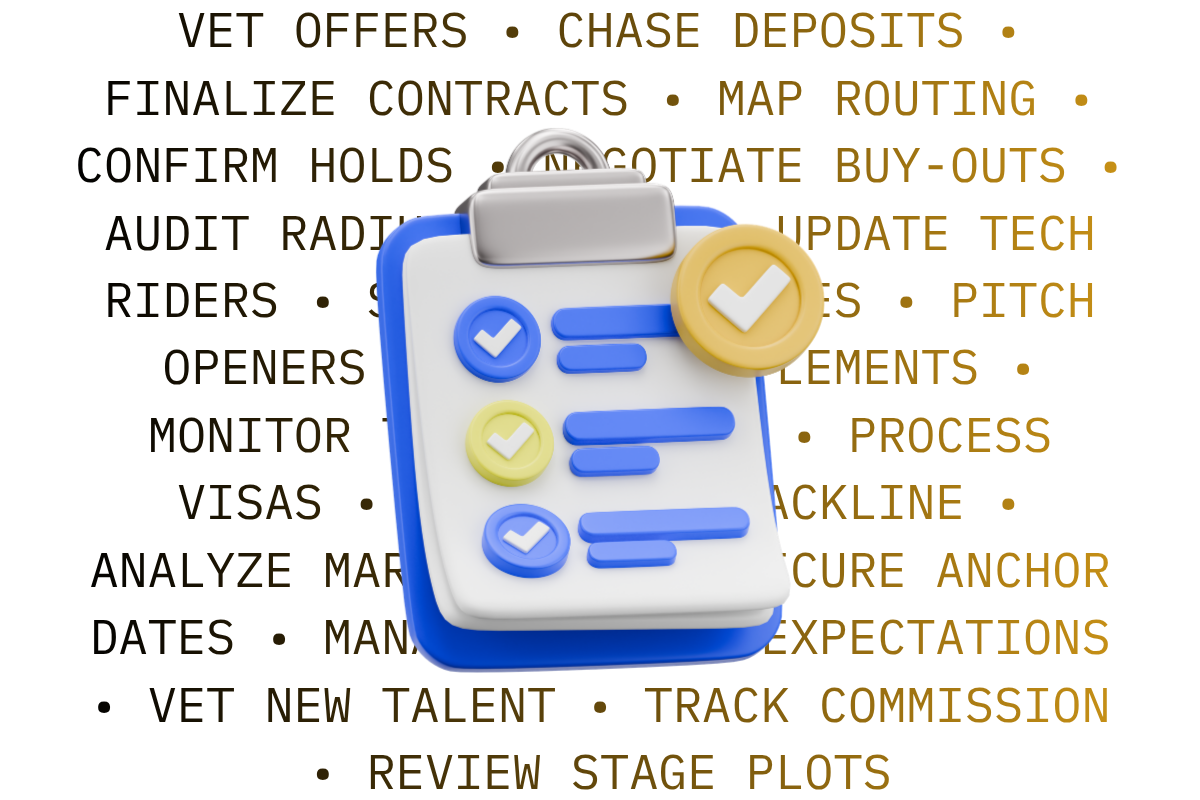 What Does a Booking Agent Actually Do?