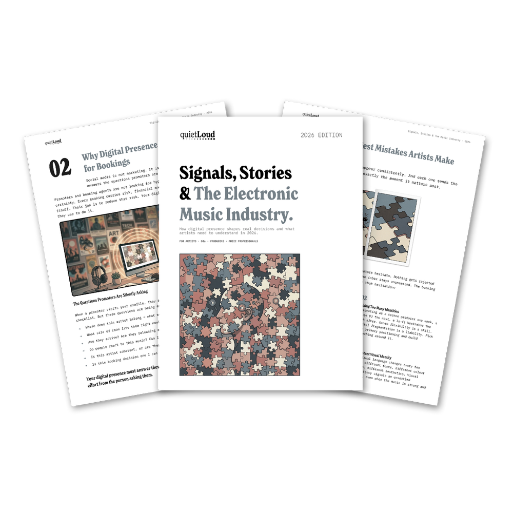 Signals, Stories & The Electronic Music Industry ebook cover