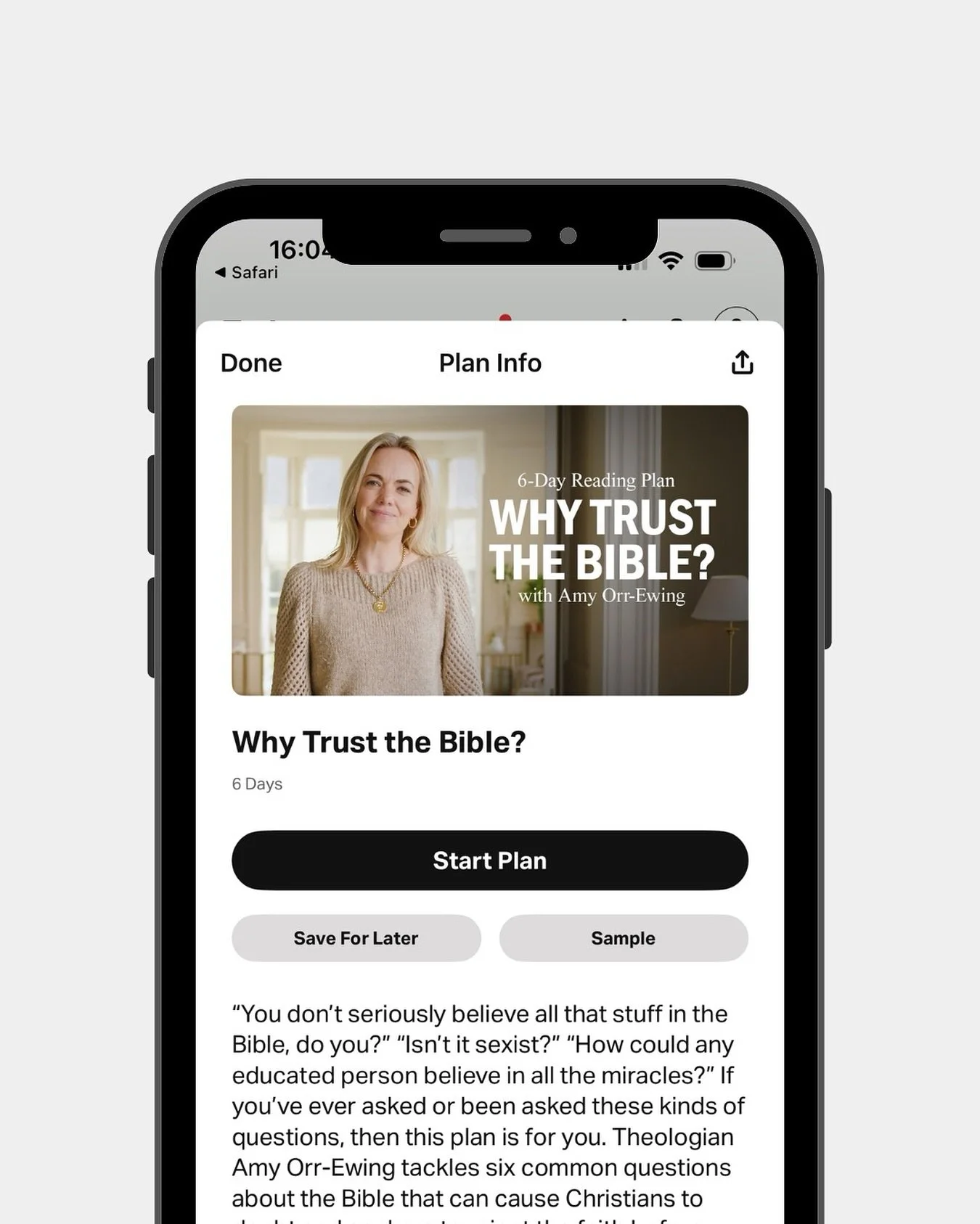 Big news! Dr. Amy Orr-Ewing&rsquo;s series Why Trust the Bible? is now on the YouVersion Bible App!

We&rsquo;re thrilled to share that Dr. Amy Orr-Ewing&rsquo;s new video series&mdash;originally released on RightNow Media&mdash;is now available as a