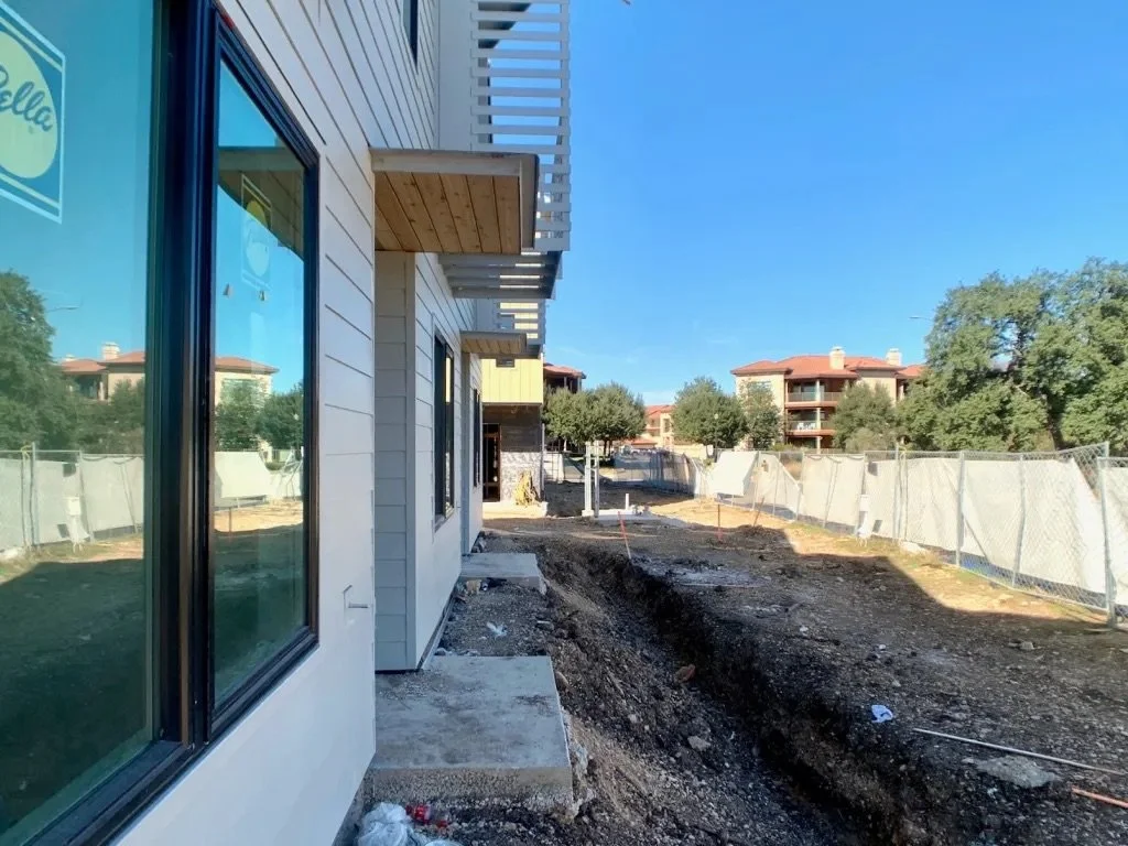  Image of trenchwork on the Lively Lane Phase 1 construction site. 