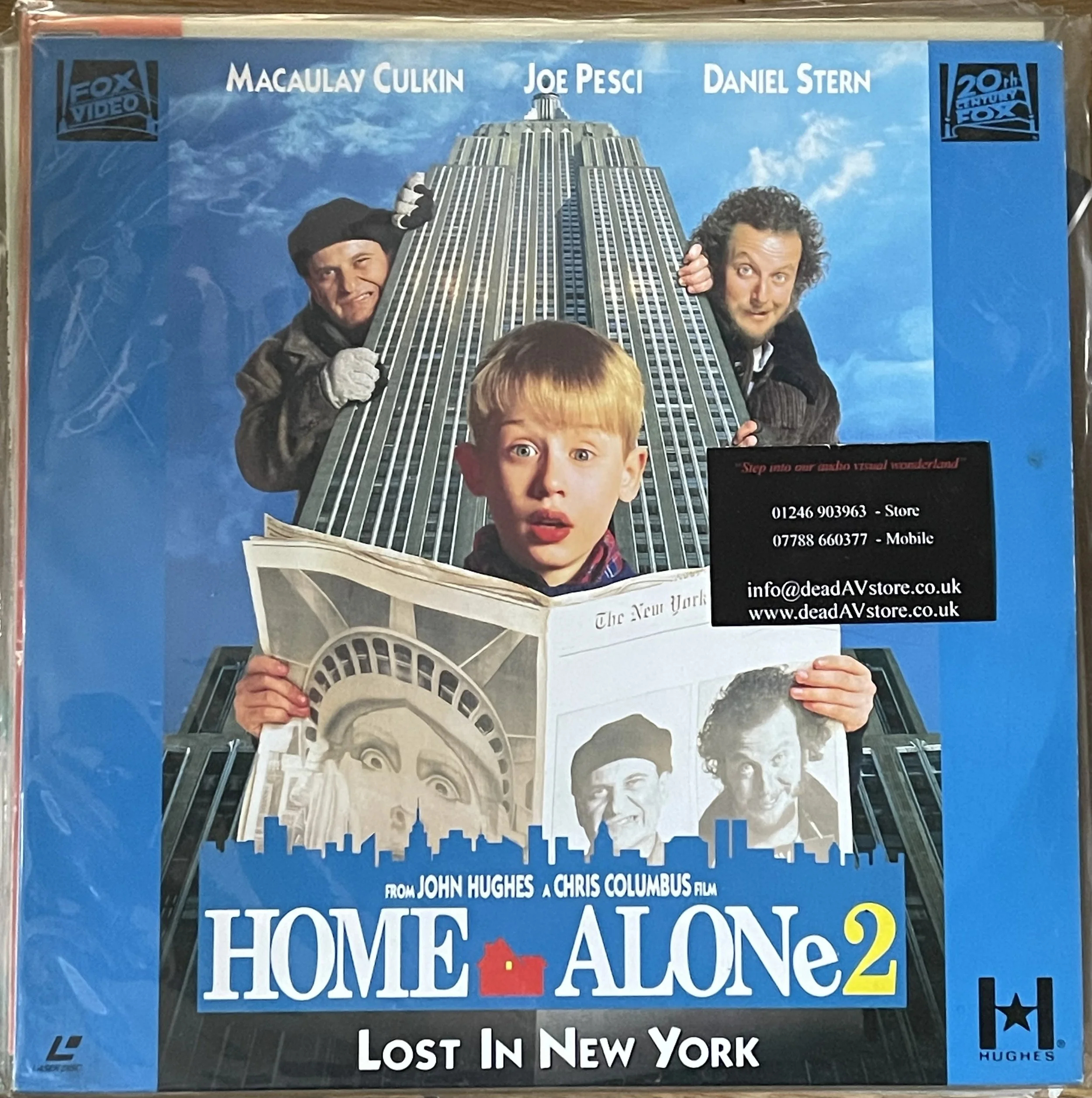 Home Alone 2 Laserdisc