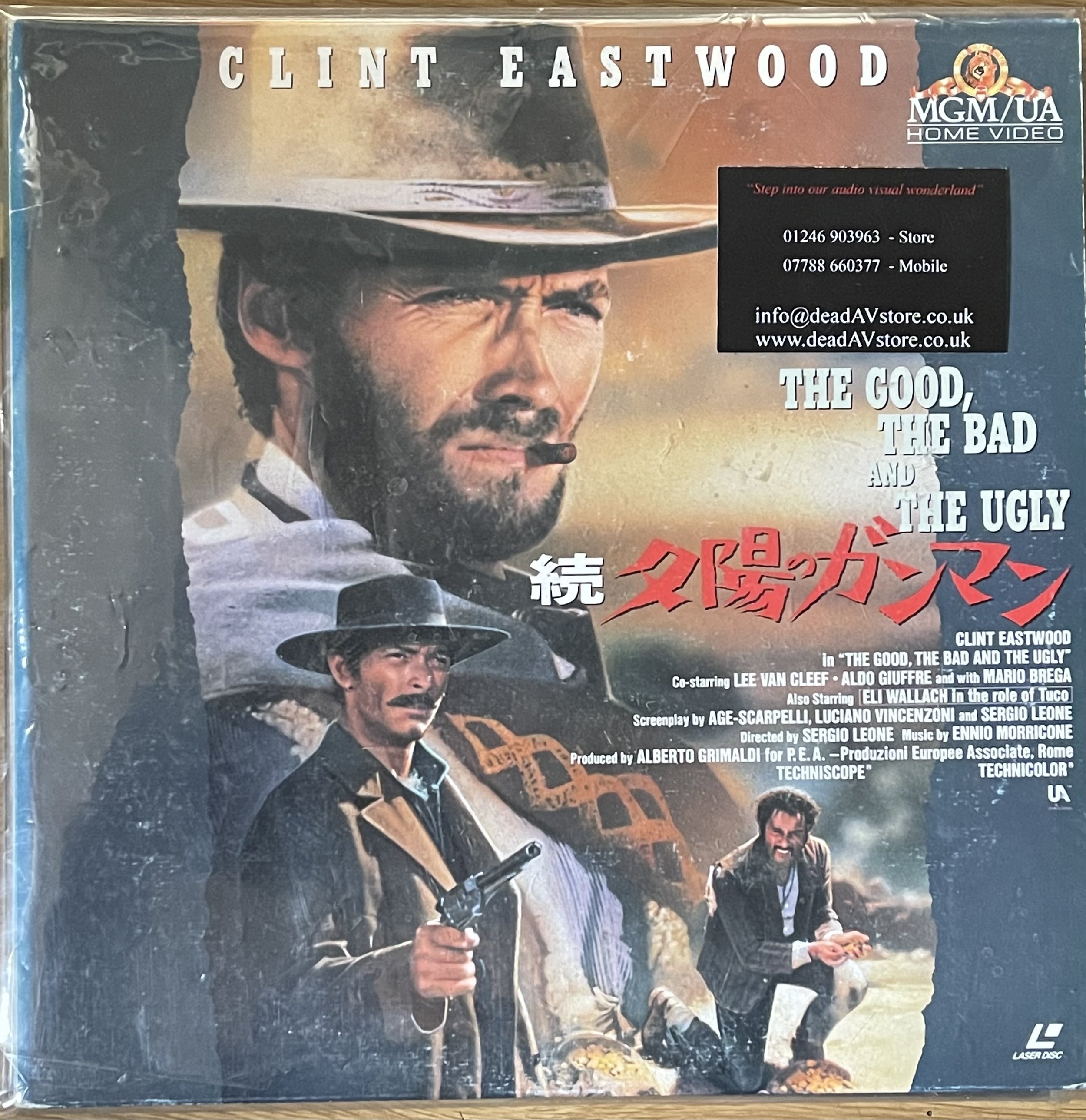The Good, The Bad And The Ugly Laserdisc