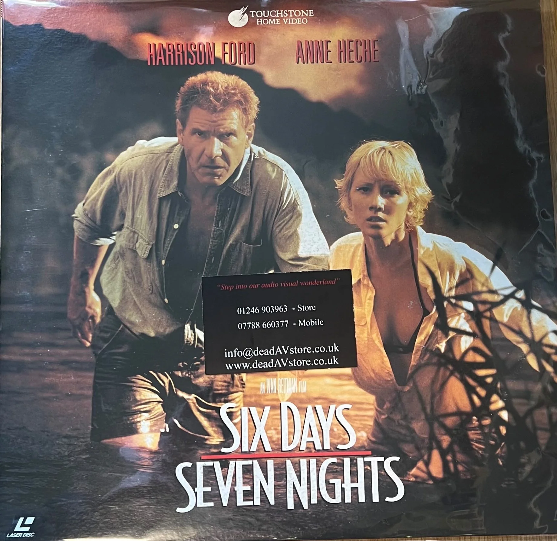 Six Days Seven Nights Laserdisc LD