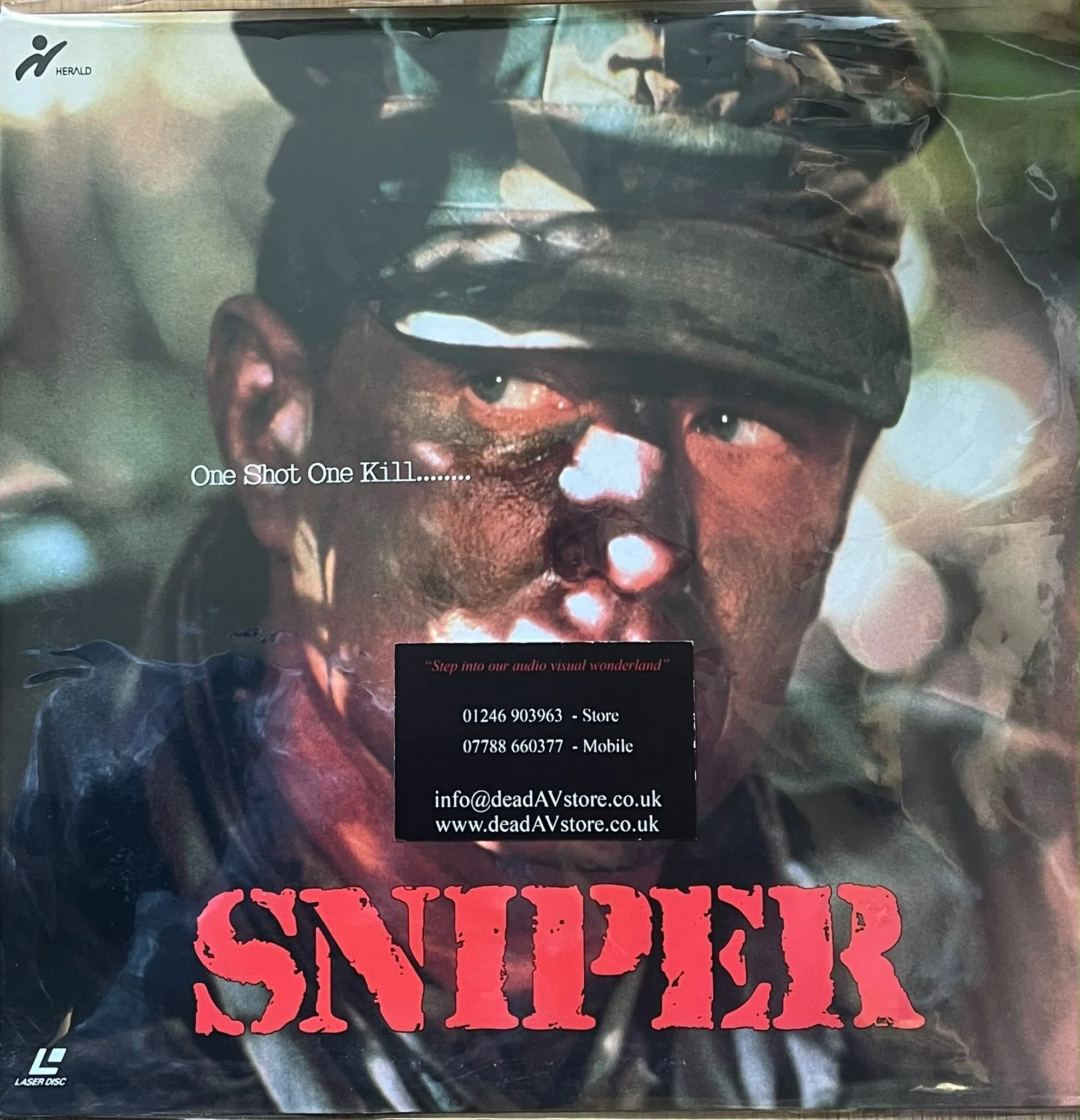 Sniper Laserdisc LD