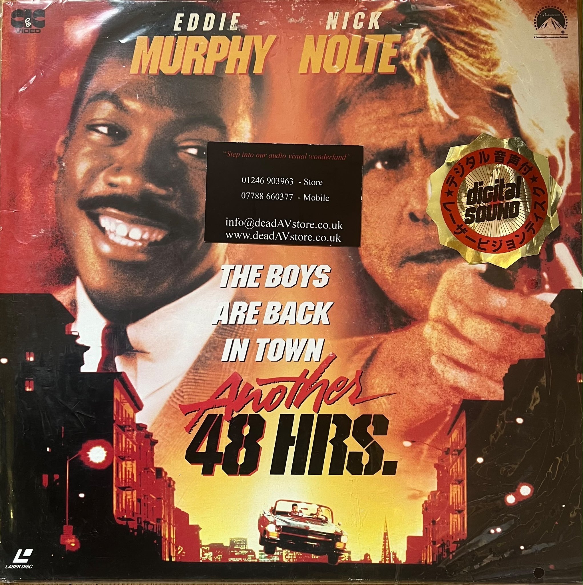 Another 48 Hours Laserdisc LD