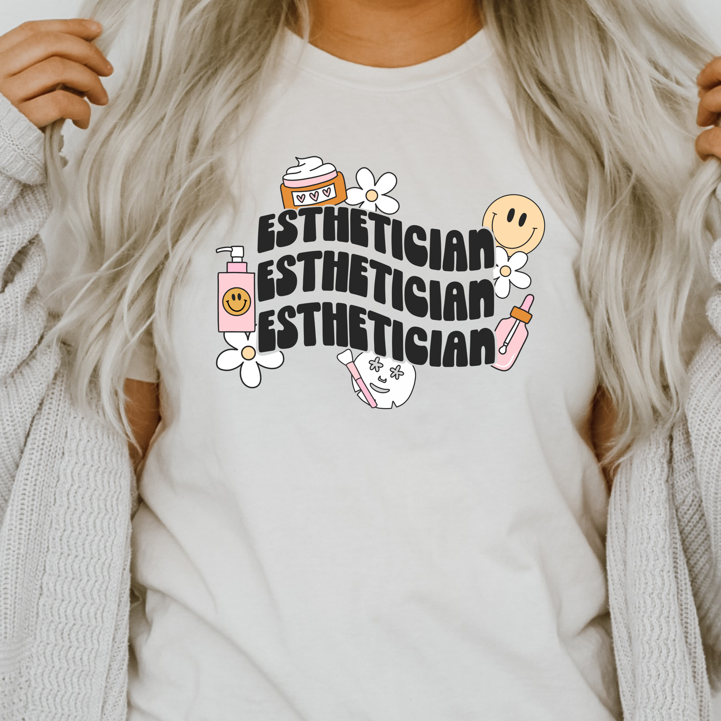 Esthetician Clip Art Cutie T-Shirt πΌπ#2.png