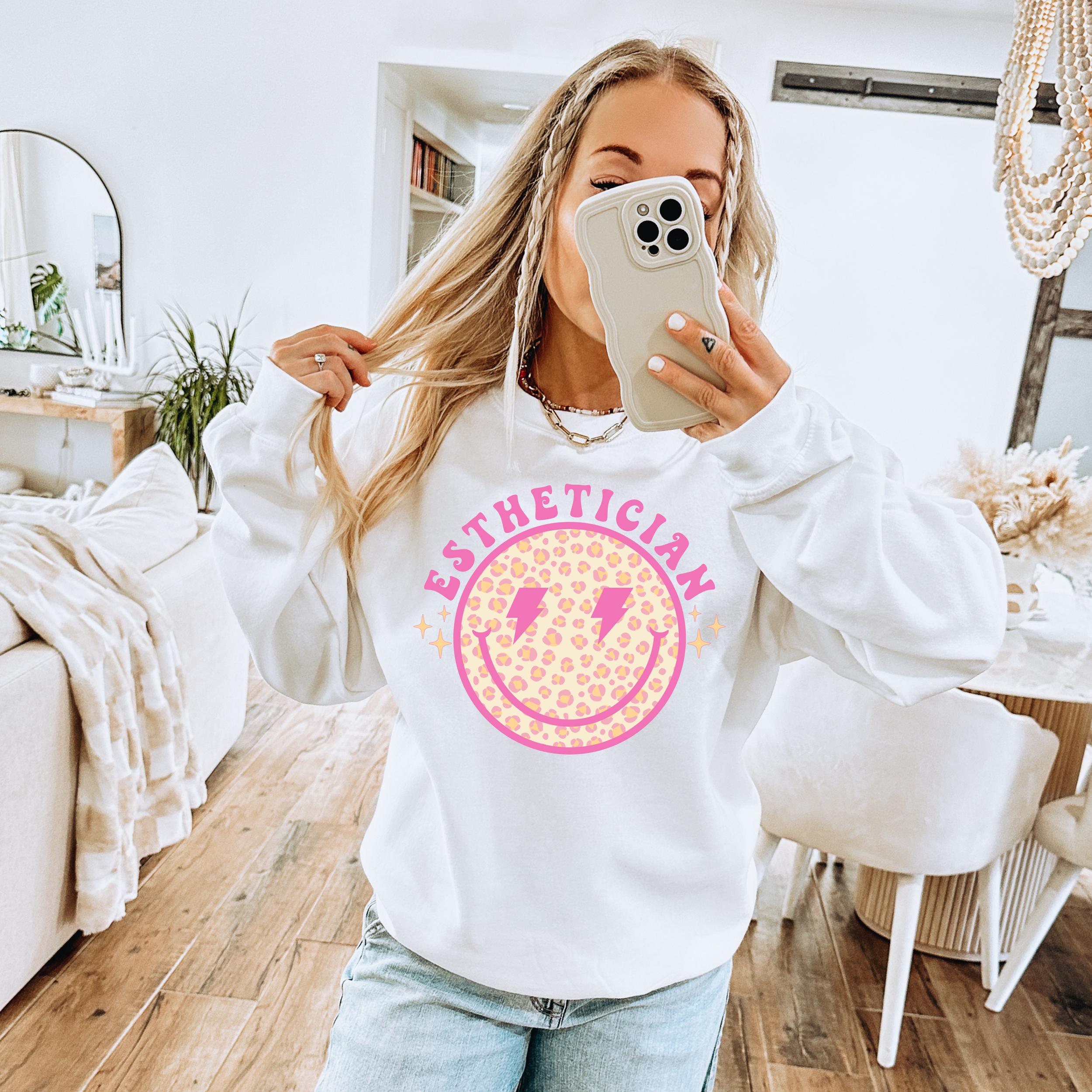 Cheetah Smiles Crewneck #1.png