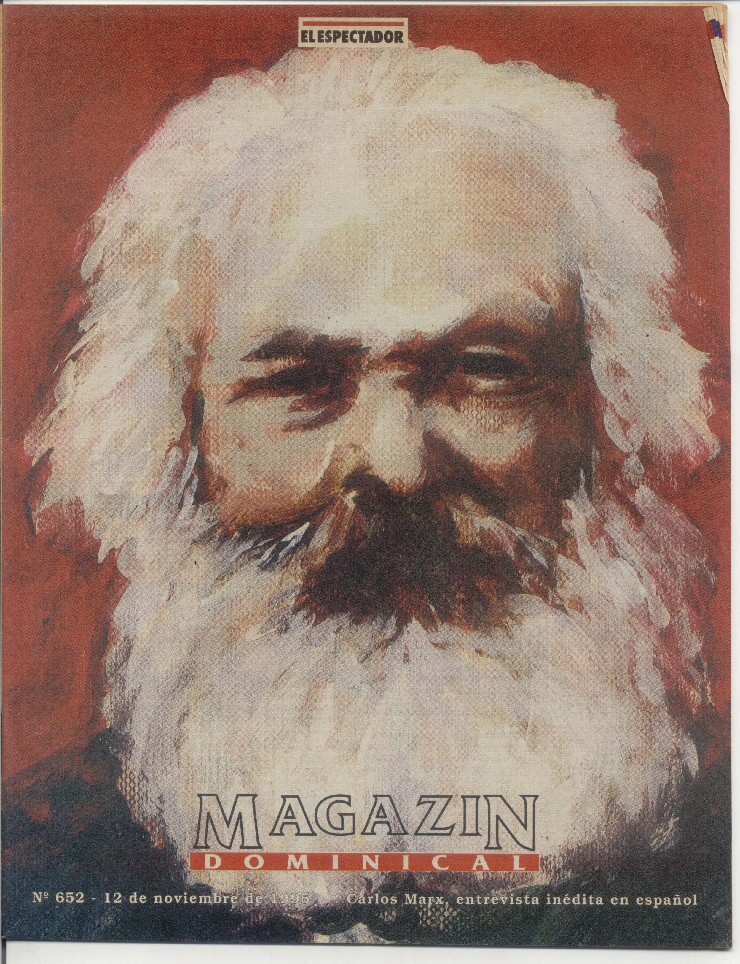 Caratula Carlos Marx entrevista inédita en español 12-11-95.jpg