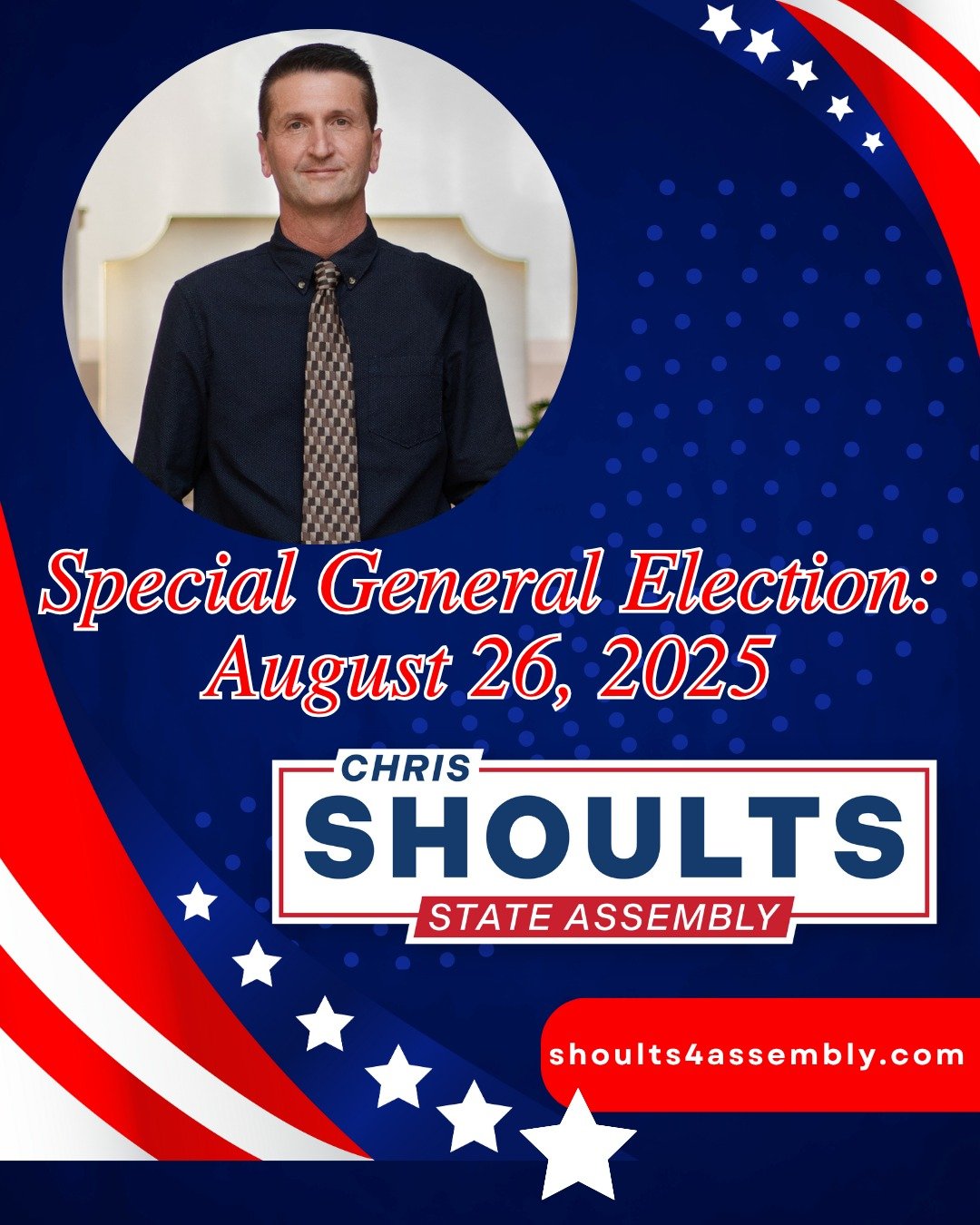 Let's do this #teamshoults! Ready. Set. Go!
We've been picking up vote share on the daily in a really solid primary-election showing, but a run-off election on August 26 it is.
#shoults4assembly
#specialelection2025
