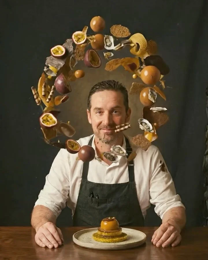 Every dish starts as an idea.

With @miamifruit&rsquo;s passion fruit as the spark, @chefjohnshields builds something entirely new at @smythchicago: a kombu and pistachio tart layered with green tea, kombu jam and pistachio praline&mdash;imagination 