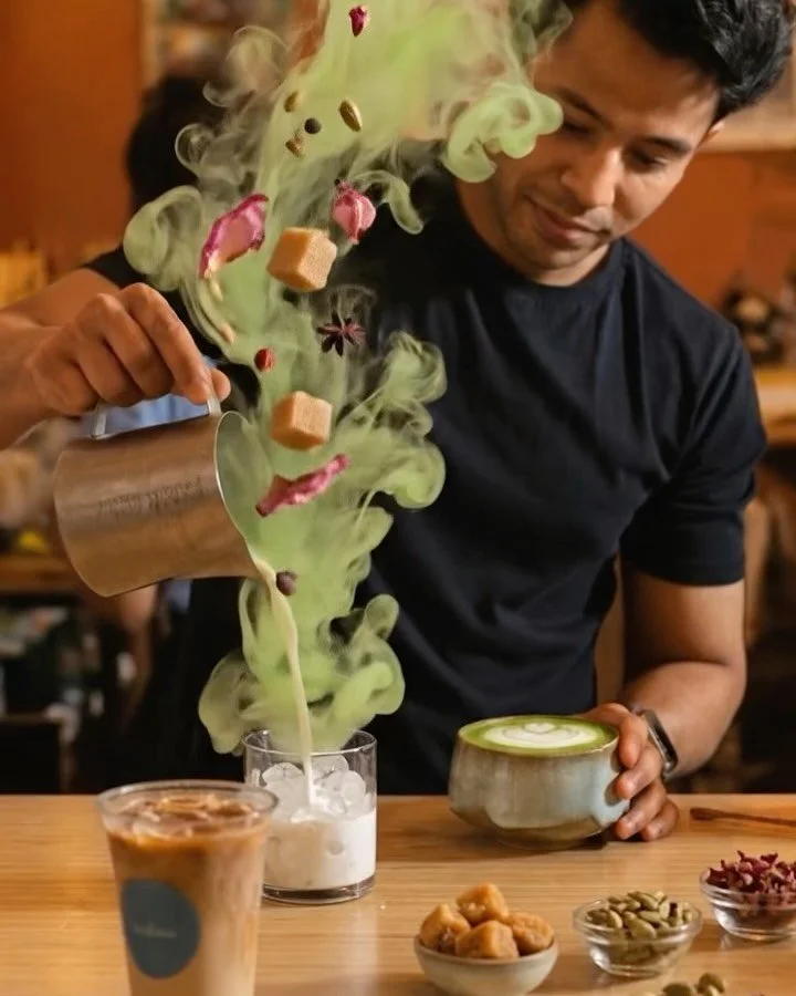 Some caf&eacute;s serve coffee. Others open a portal.

Featured by @natgeo on the Route 66 &ldquo;Mother Road&rdquo; menu, @chefsujans&rsquo; @swadesicafe brings India&rsquo;s chai culture to Chicago&rsquo;s West Loop. The name SWADESI means &ldquo;f
