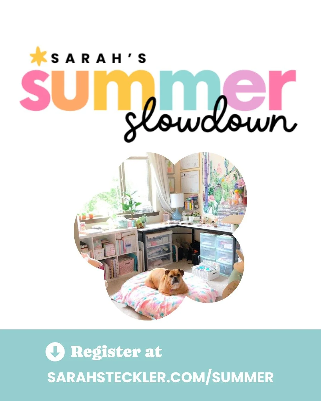 Life never stops moving along but that doesn't mean you have to meet the pace it always gives you.

🌤️ Each Friday in August I'll be dropping 2 fun things:

1️⃣ A resource to help you relax, slow down, and take care of yourself
2️⃣ A fun offer / dis