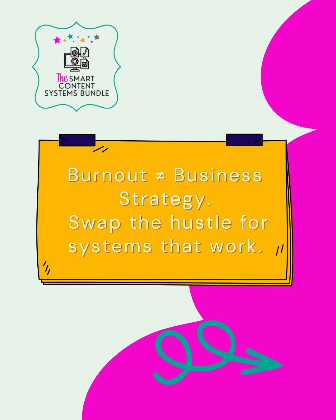 🧠 Feel like content creation is running your business instead of supporting it?
You&rsquo;re not alone&mdash;and I found something that&rsquo;s about to change everything. 👀

🎁 The Smart Content Systems Bundle is officially live, and it&rsquo;s pa