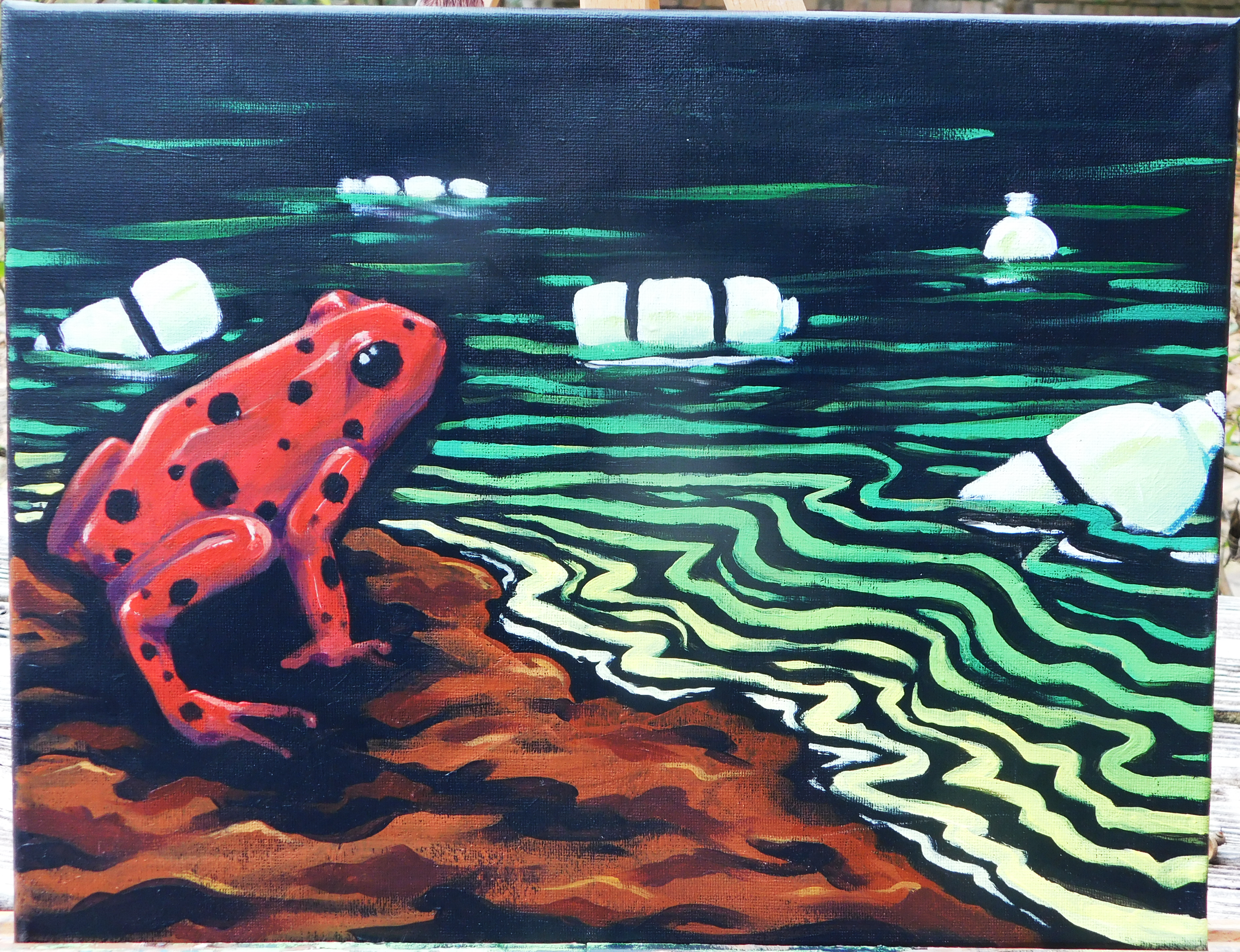 Poison, 2022, Acrylic on Canvas