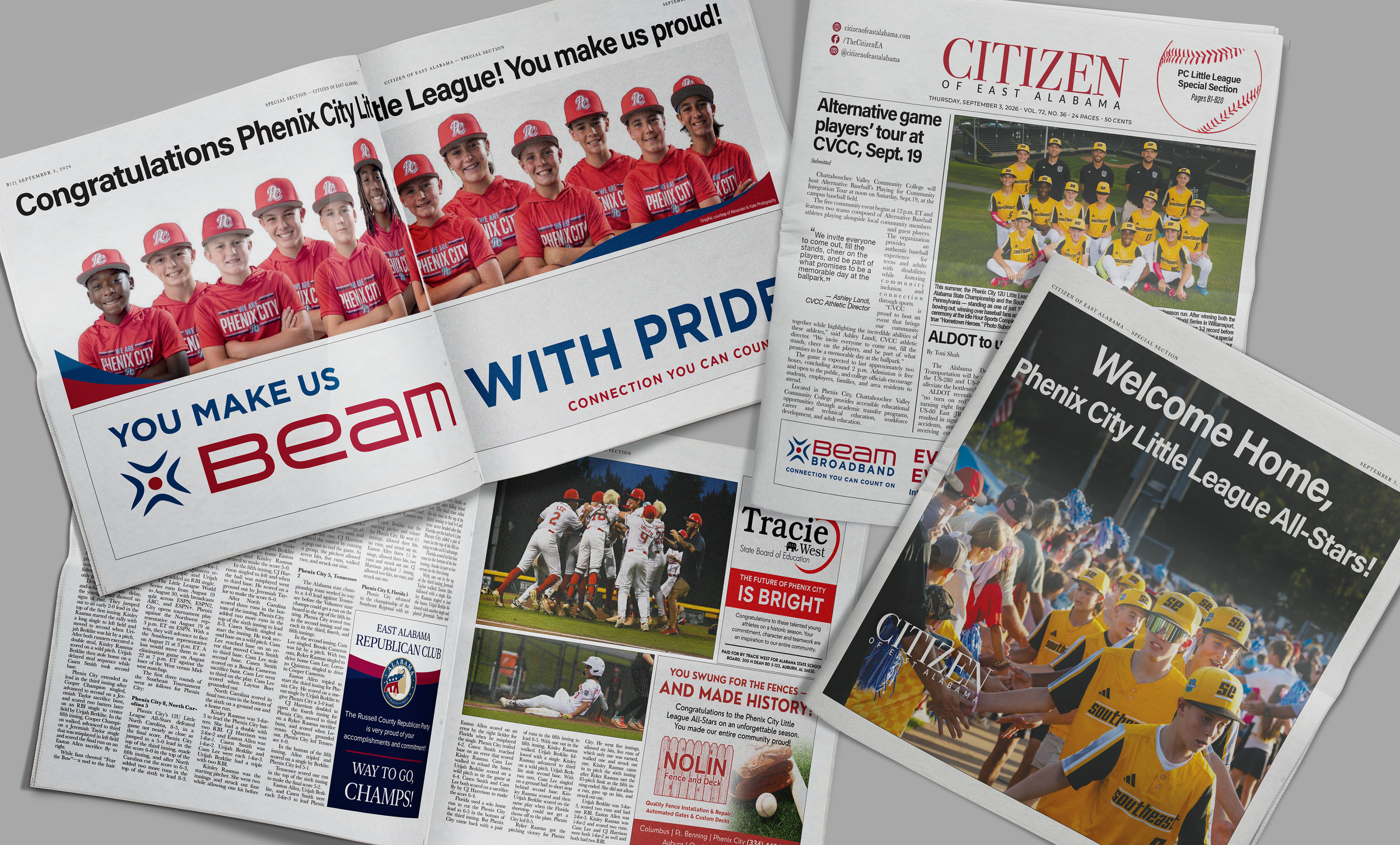 Citizen Newspaper Layouts