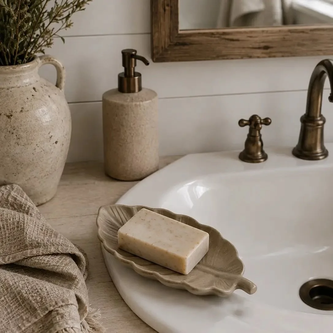 Leaf Stone Tray