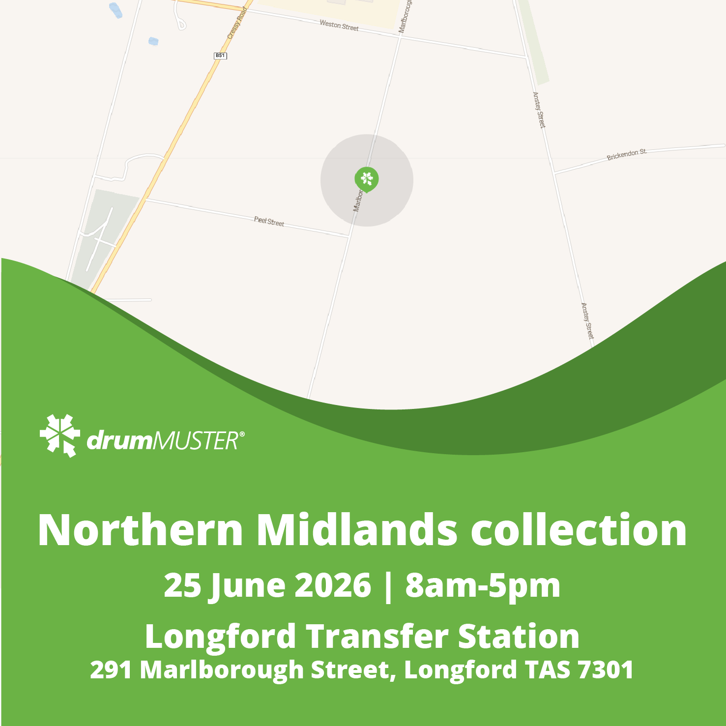 Northern Midlands farmers encouraged to recycle AgVet drums at upcoming drumMUSTER collection