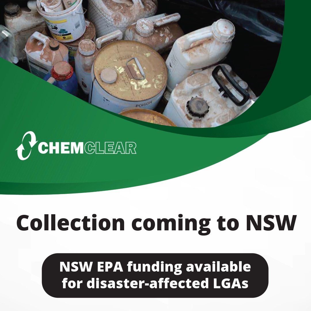 NSW EPA funding to support safe chemical disposal