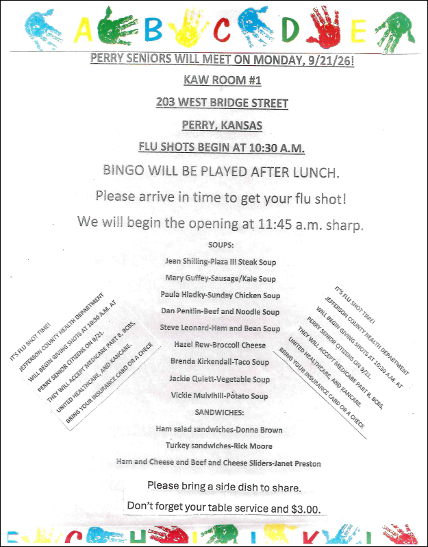 Perry Seniors Luncheon