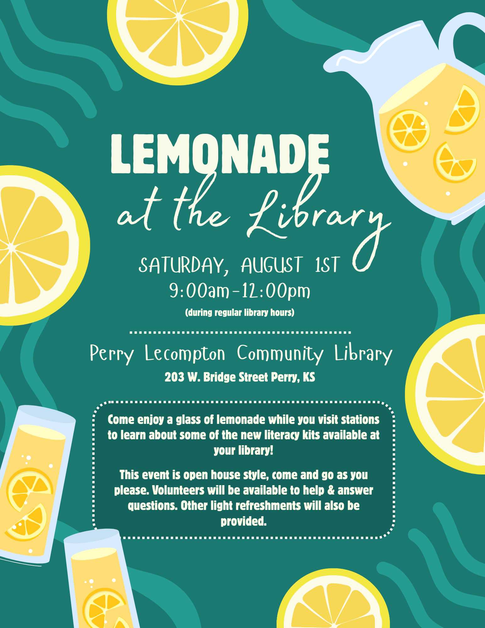 Lemonade at the Library