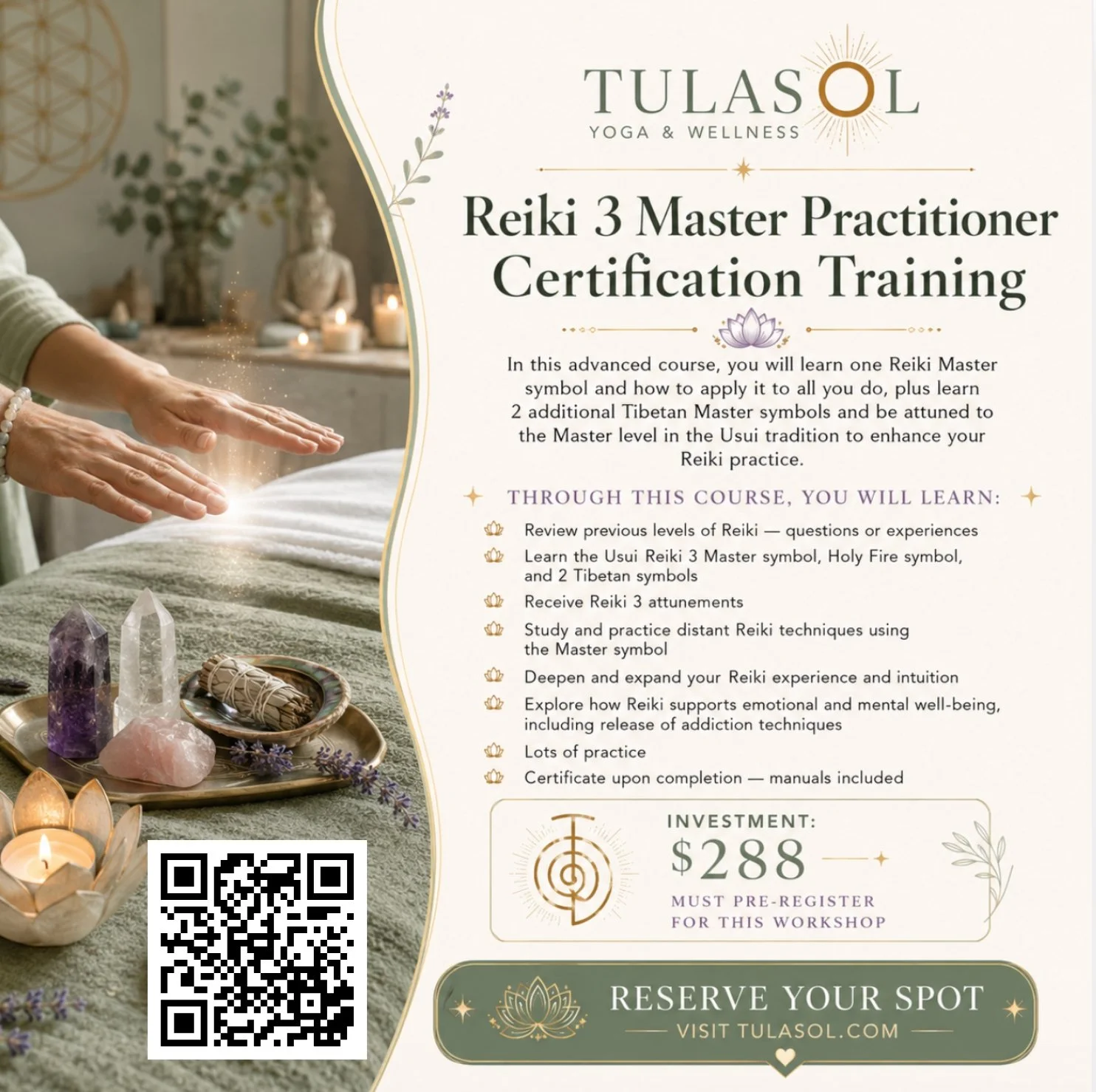 REIKI 3 Certification