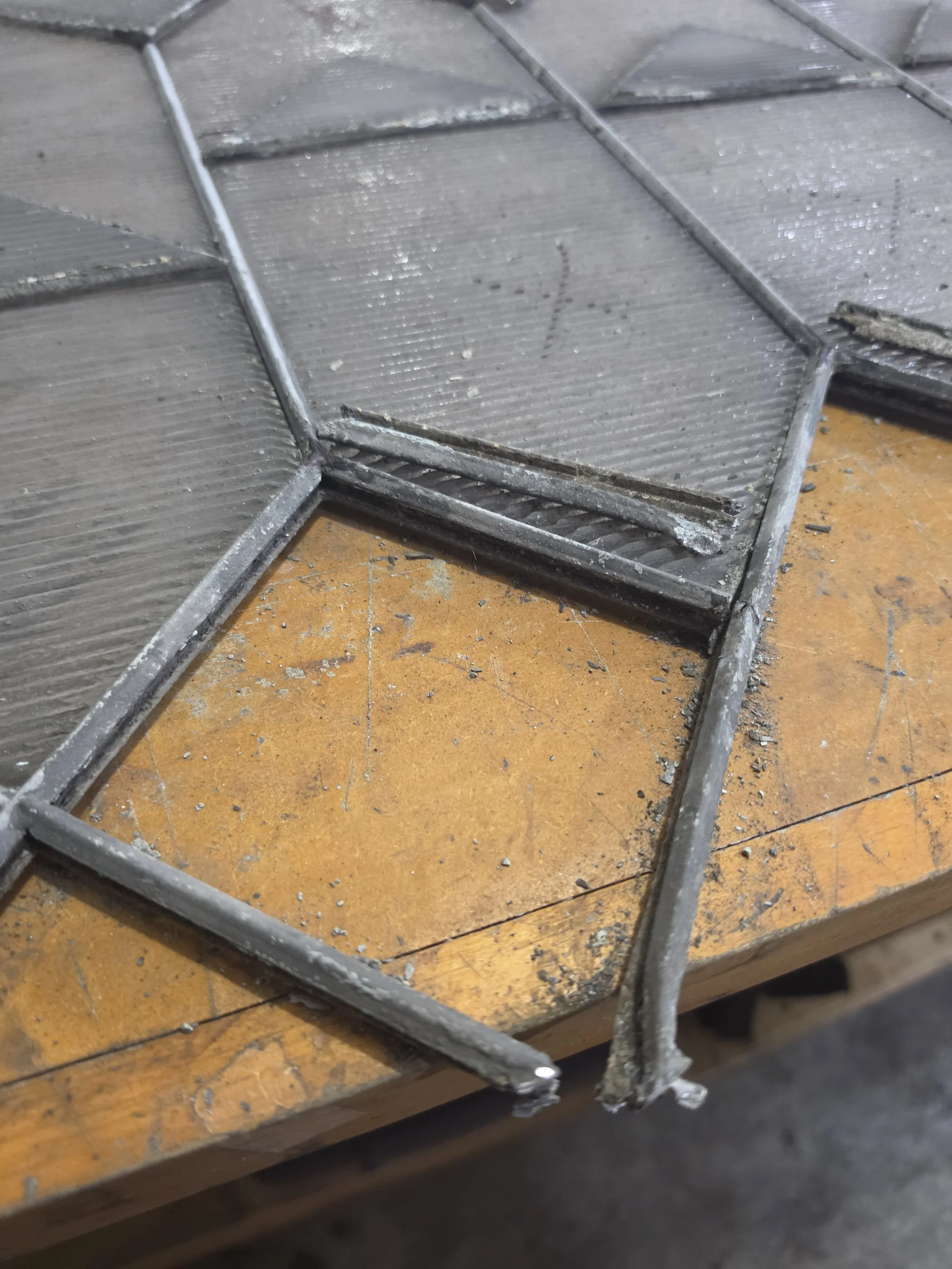 Missing glass panels