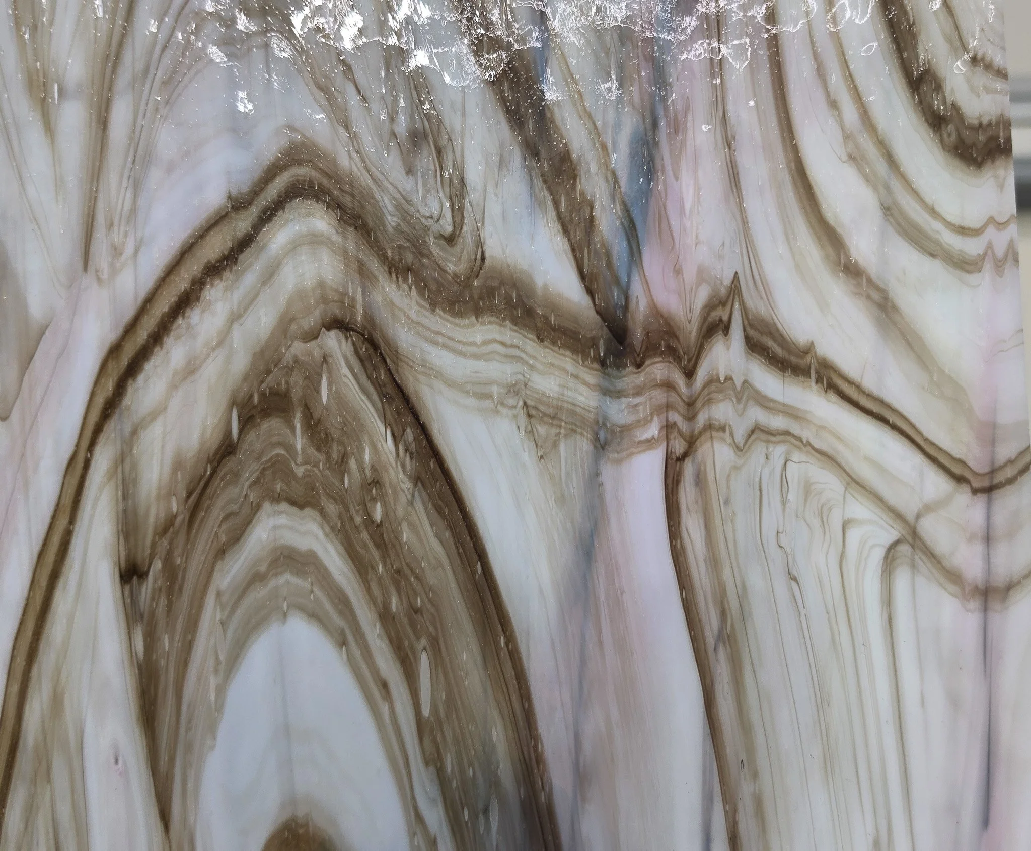 White/Green/Brown Marble